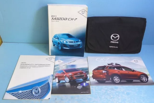 11 2011 Mazda CX-7/CX7 owners manual