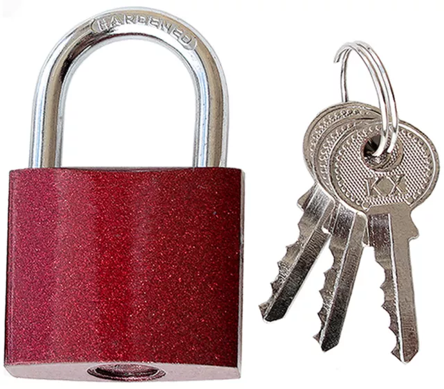 Cadenas Château Pour Graver 60 MM Rouge