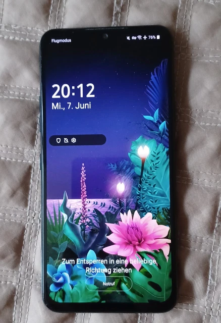LG G8X ThinQ Dual-SIM LM G850EMW 128GB schwarz Smartphone - sehr gut