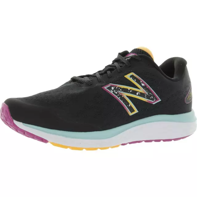 New Balance Womens 680v7 Black Running Shoes Sneakers 7 Wide (C,D,W) BHFO 1681