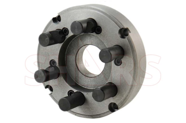 Shars 6" D1-5 Fully Machined Back Plate For 6" 4 Jaw Independent Lathe Chuck R