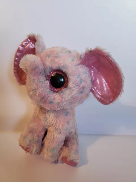 Ty Beanie Boo Ellie the Elephant soft toy 15cm tall