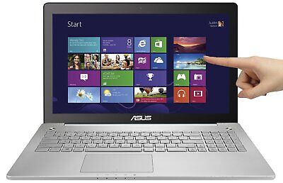 Asus N550J 15.6" Touch screen Laptop Quad Core i7 Win10 NVIDIA GTX 850M 8GB Ram