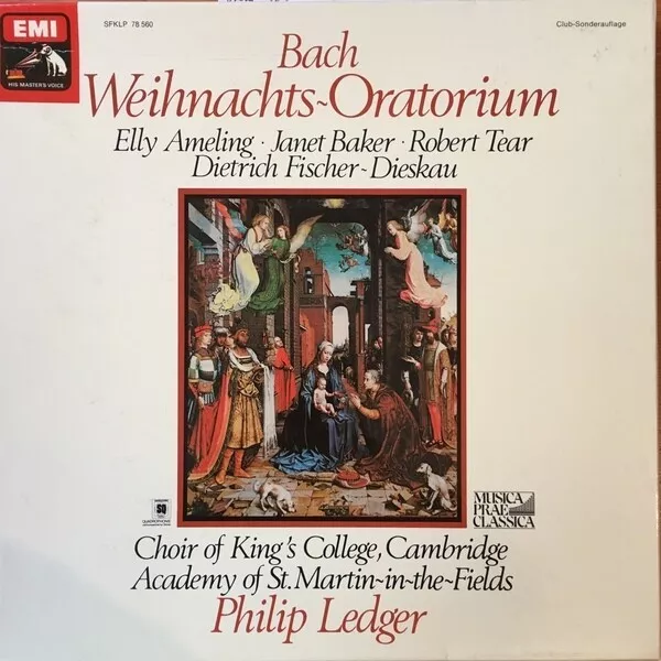 LP-BOX Johann Sebastian Bach - Elly Ameling • Janet Baker • Robert Weihnachts~O