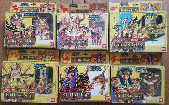 FIGURINE LES CHEVALIERS du zodiaque vintage Bandai 1987 - Or EUR 600,00