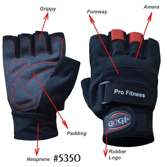 Fitness Workout Gloves Weight Lifting Gym Exercise Sports Body Building 5350