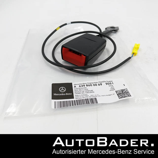 ORIGINAL MERCEDES GURTSCHLOSS LINKS oder RECHTS Viano Vito 639