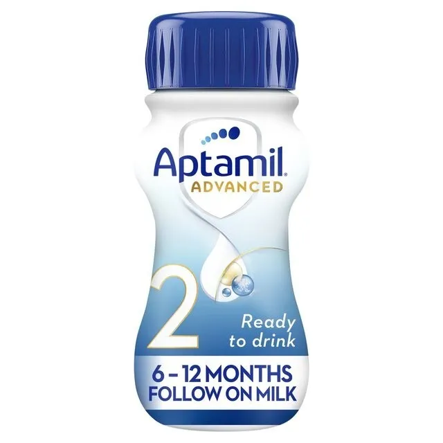 Aptamil Advanced 2 Follow On Formula Baby Milk Liquid 6-12 Months 200ml