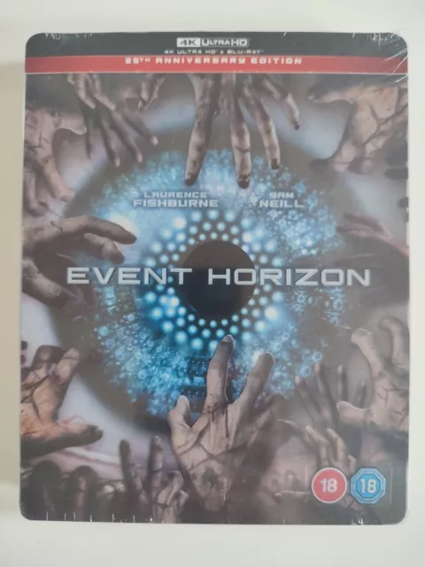 Event Horizon 25th Anniversary Steelbook 4K UHD Blu ray New Sealed UK Edition