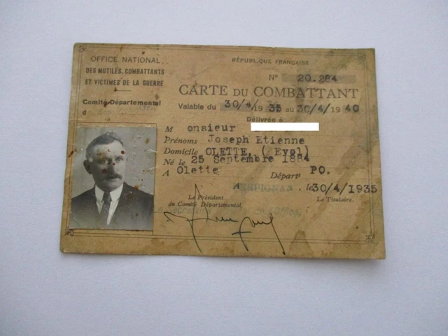 Carte Membre Automobile Club Du Forez – 1960 – Vieux Papier