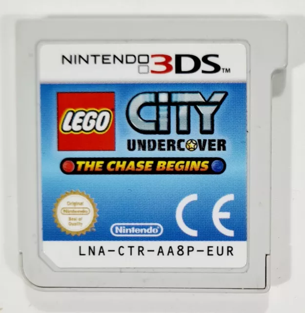 Nintendo 3DS/2DS Game lego City Undercover Dt. Open World Action Adventure