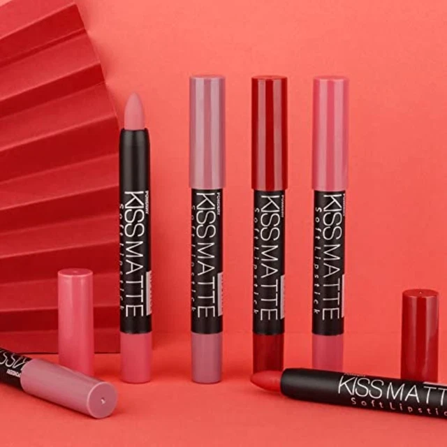 Party Samt Lippenstift Stift Matter Lippenstift Langlebige Antihaft-Tasse