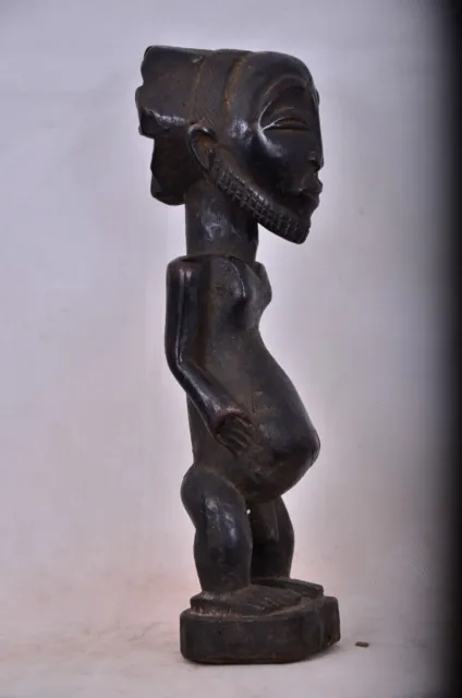 African tribal art. hemba statue from Democratic Republic of Congo. 4
