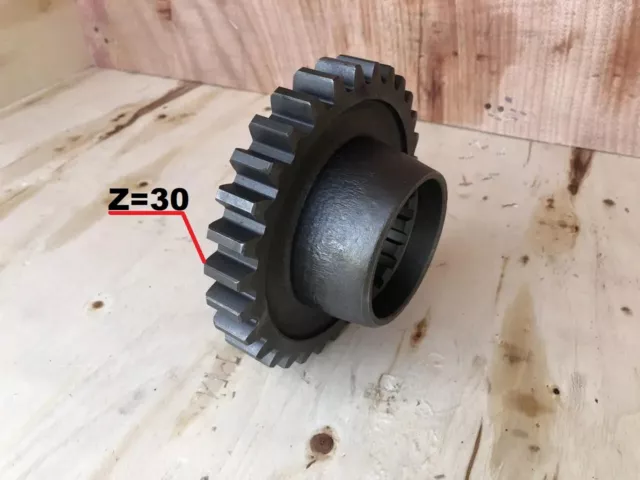 Gear wheel of the 3rd transfer, leading (З=30) tractor model 600/611/615/650/