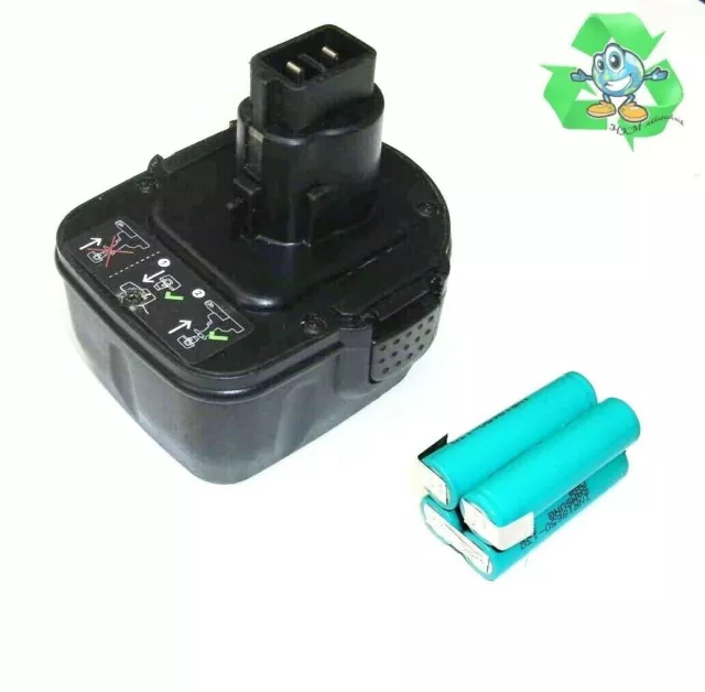 Reparatur Zellentausch für REMS 571545   14,4 Volt  mit 2,5 Ah 2500 mAh