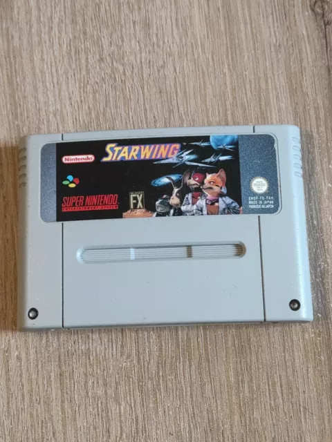 Jeu vidéo  SUPER NINTENDO STARWING fah
