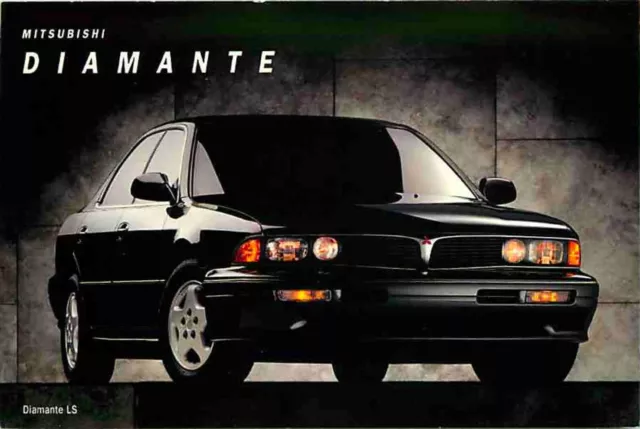 Advertising Postcard 1994 Mitsubishi Diamante LS