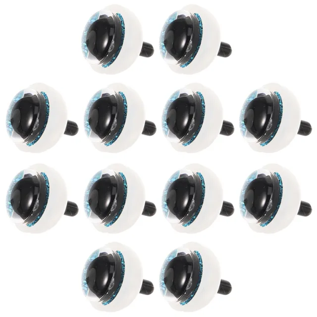 50 Pcs Safety Eyes and Noses for Crochet Doll Making Kit Eyeball