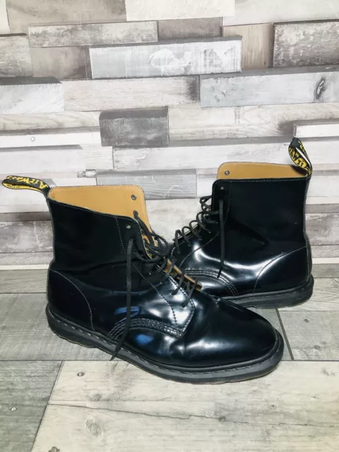 Dr Martens Winchester 2 Black Leather Hi Dress Boots Men’s Size 11 Uk