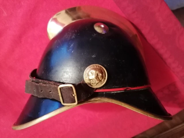 Ancien casque de moto/mobylette - Label Emmaüs