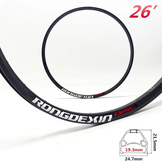 Langlebig Und Praktische Fahrrad Rad Felge 26 Inch Aluminiumlegierung MTB