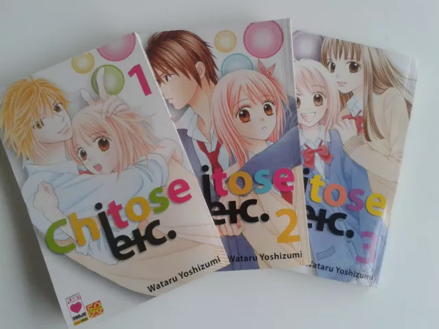 "Chitose etc" di Wataru Yoshizumi, volumi 1, 2, 3