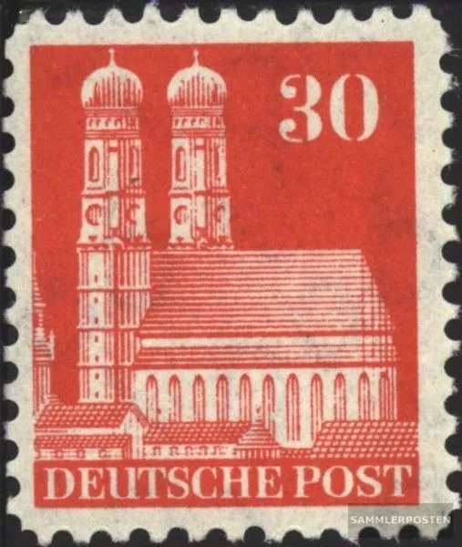 Bizone (Alliierte Besetzung) 88X B gestempelt 1948 Bauten