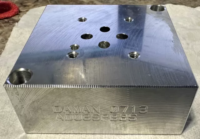 AD03SPB8S, 0713, Daman, Aluminum Manifold