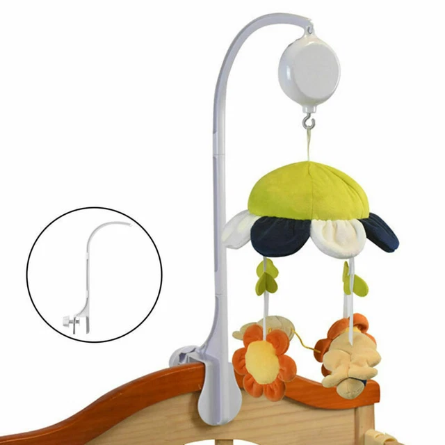 BABY MOBILE BED Bell Holder Crib Cot Box Arm Bracket Set Stand Holder £