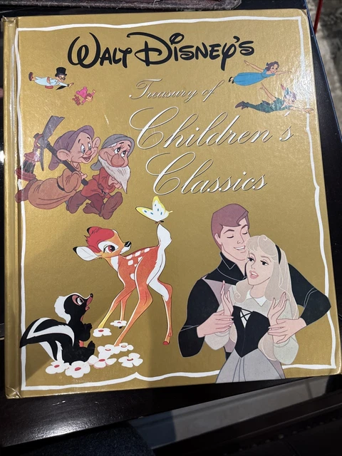 WALT DISNEYS TREASURY Of Childrens Classics Hardback Storybook Perfect ...