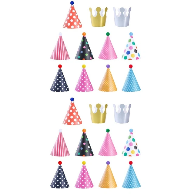 Löwen Geburtstagshut Für Baby | 1. Geburtstag, Ca. 9x8 Cm | Aus Weichem Vlies, Mit Gummiband