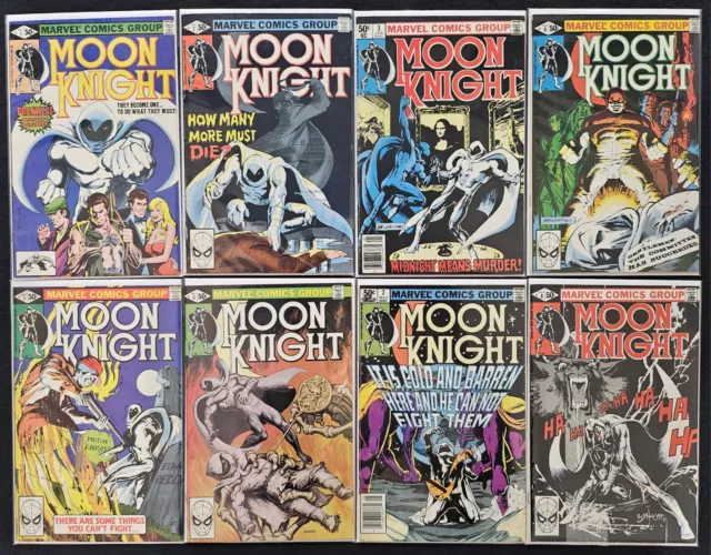 COMPLETE RUN! Moon Knight Vol. 1 (1980-1984) #1-38, Lot of 38! Free Shipping!