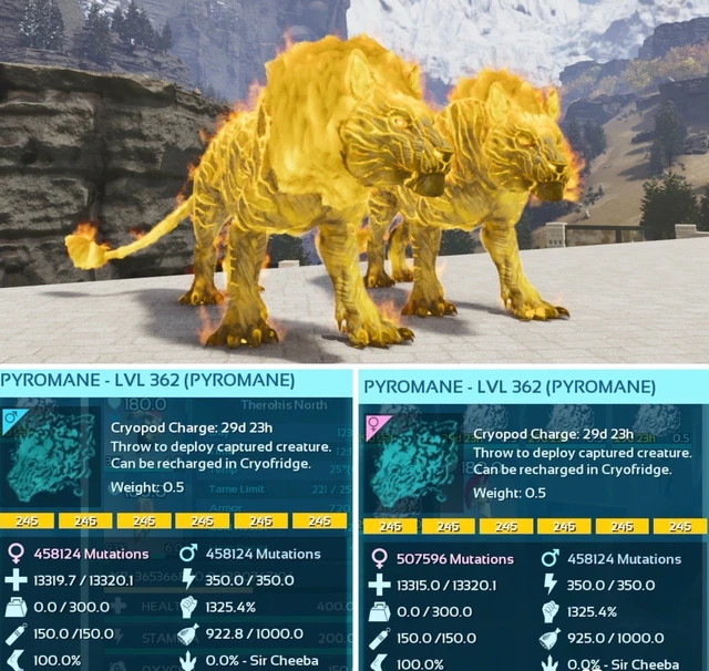 Ark Survval Ascended - Pyromane Tamng made easy - YouTube