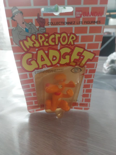 Figurine Inspecteur Gadget 1983 Par Popy/Bandai, Manteau, 14 Cm, état D'occasion