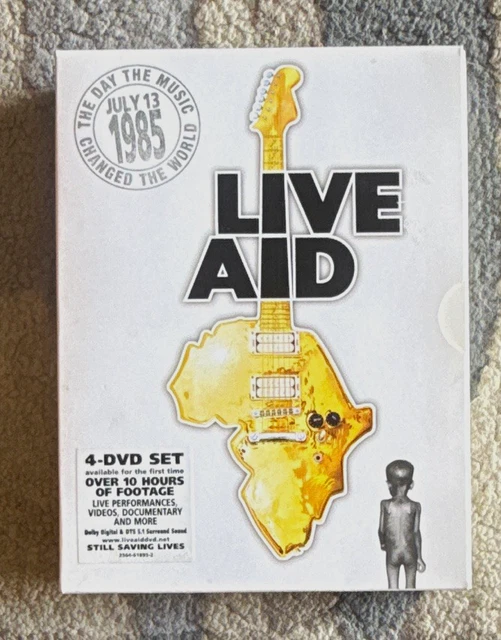LIVE AID 4-DISC DVD Box Set Collection (MPN 2564-61895-2) £5.00
