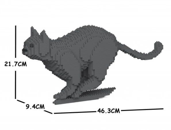 EU - Bengal Cat 4-in-1 Pack 01S-M02 | Plastic Building Blocks for Kidults