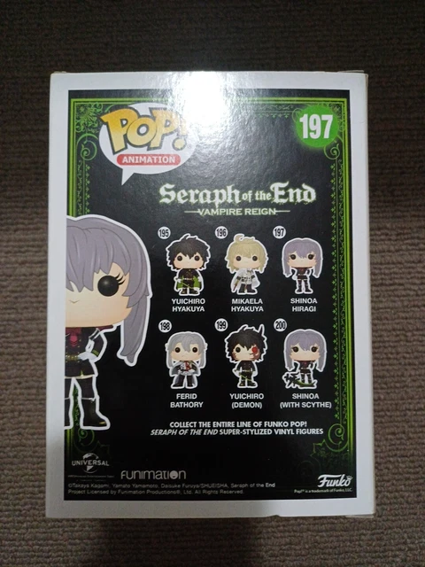 Shinoa Hiragi - Seraph Of The End Series - Anime Colors