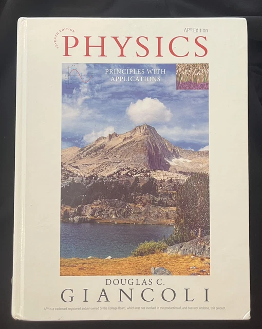 Physics: Principles with Applications AP Douglas C. Giancoli (7th Ed. Hardcover)