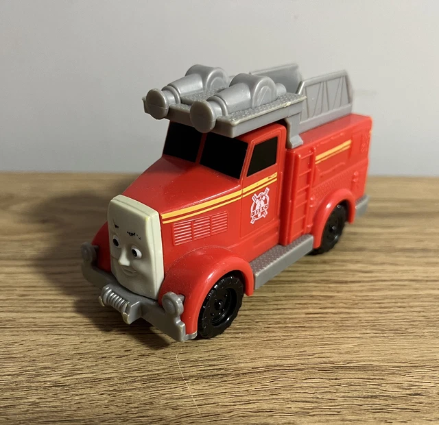 Flynn Riley Thomas RARE THOMAS THE tank engine friends flynn really red fire engine figure ...