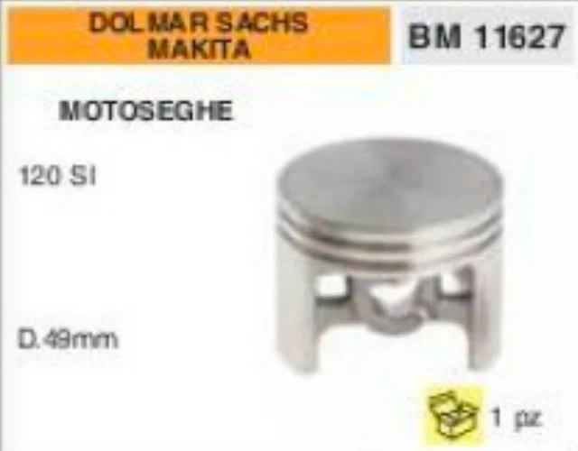 49 mm Kolben für Sachs Dolmar 120Si / 120 Super / PS6800i 030132000 / 121132000