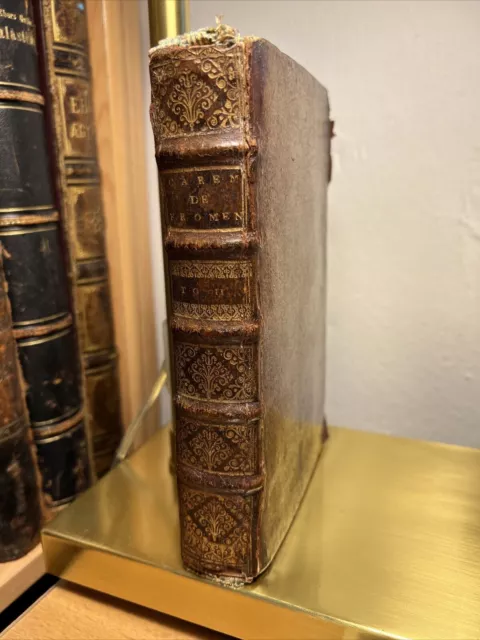 1696 Livre ancien CAREME DE MESSIRE JEAN LOÜIS DE FROMENTIERES EVEQUE