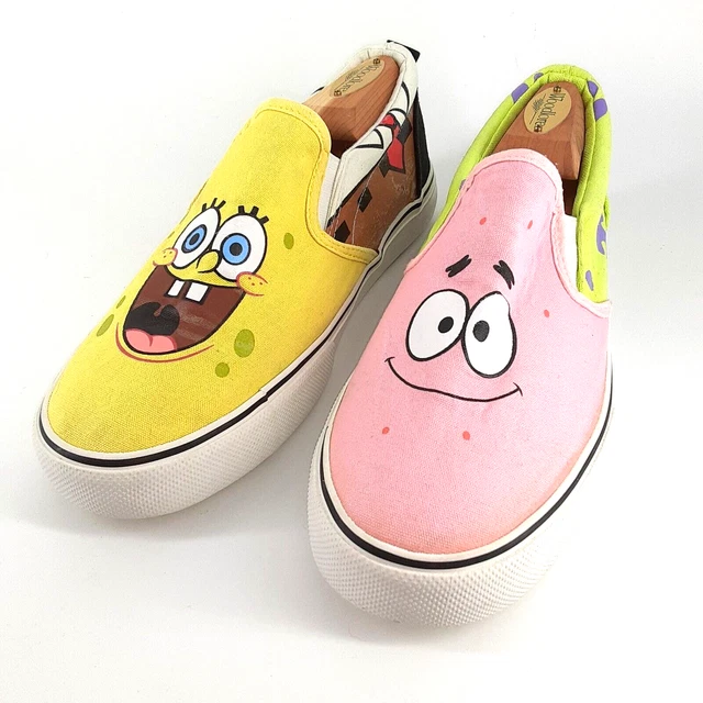 spongebob shoes size 7