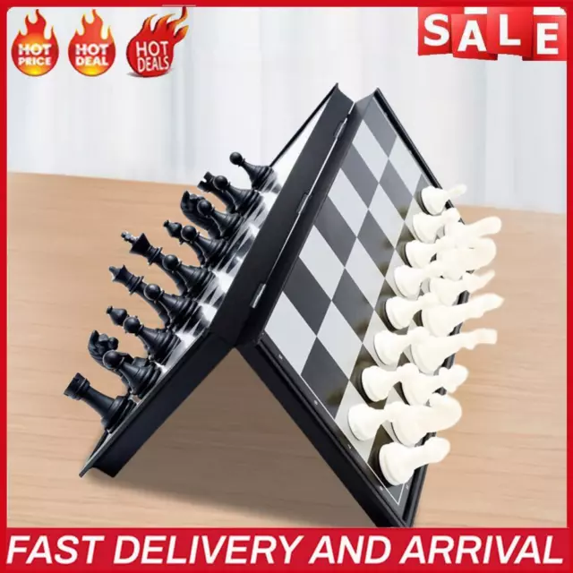 Mini Magnetic Chess 19.5*19.5cm Folding Chess Set Gift for Adult Kids Beginner