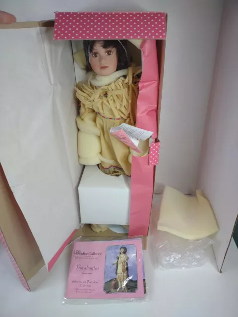 Paradise Galleries Treasury Collection Pocahontas NIB NRFB Premier Edition