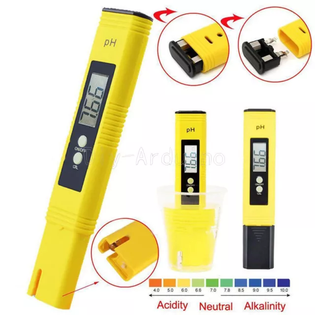 Digital PH Meter Tester Aquarium Pool LCD Pen Monitor TDS EC Water Meter Tester