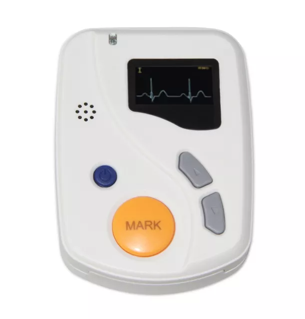 Dynamic ECG Holter 24 hours recorder/analyzer/Monitor 12 channel EKG Cardiac CE 2