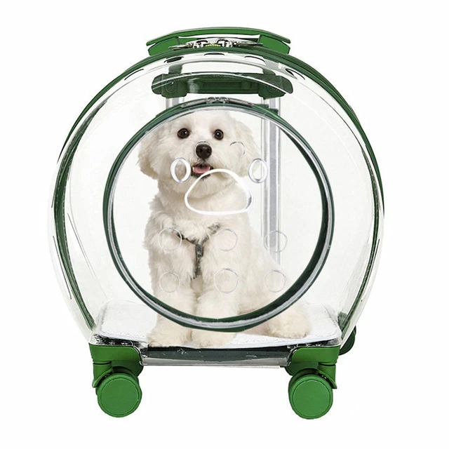 Pet Carrier Backpack Trolley Case   Respirant pour Chiot