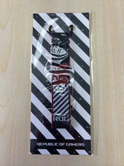 New, Sealed Asus Rog Republic of Gamers Keychain Lanyard
