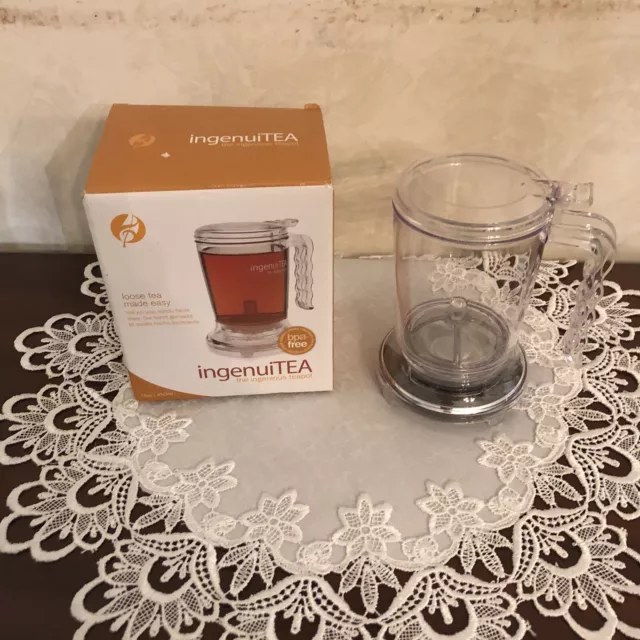 Adagio Teas  IngenuiTEA Teapot. Works with any cup