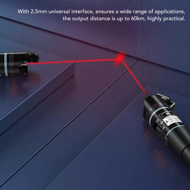 Visual Fault Locator 60MW 60KM Output FC SC ST Interface VFL Fiber Test Pen